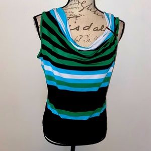 💙💚Calvin Klein Gorgeous Striped Top💚💙